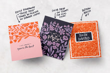 Load image into Gallery viewer, Simple Floral Stamp Kit