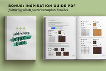 Load image into Gallery viewer, Procreate Pattern Template Brushes