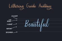 Load image into Gallery viewer, Lettering Guide Brushes for Procreate