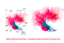 Load image into Gallery viewer, Messy Watercolor Brush Set