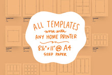 Load image into Gallery viewer, Printable Canvas Templates