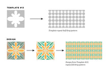 Load image into Gallery viewer, Procreate Pattern Template Brushes