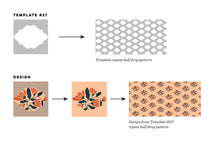 Load image into Gallery viewer, Procreate Pattern Template Brushes