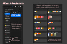 Load image into Gallery viewer, Floral Pattern Combo Brushes Volume 1