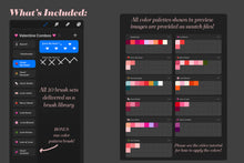 Load image into Gallery viewer, Valentine Pattern Combo Brushes