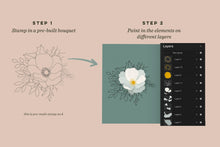 Load image into Gallery viewer, Winter Bouquet Maker Brush Set