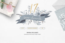 Load image into Gallery viewer, Winter Watercolors Kit