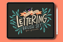 Load image into Gallery viewer, Font Lovers Procreate Lettering Brushes