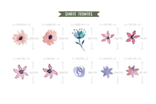 Load image into Gallery viewer, Watercolor Leaves & Florals