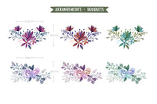 Load image into Gallery viewer, Watercolor Leaves & Florals