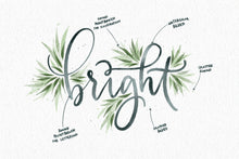 Load image into Gallery viewer, Procreate Watercolor Lettering Brushes