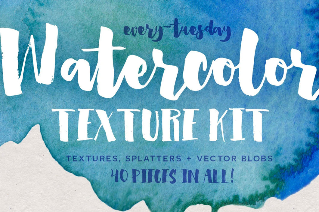 Watercolor Texture Kit Vol. 1