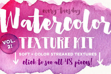 Load image into Gallery viewer, Watercolor Texture Kit Vol. 2