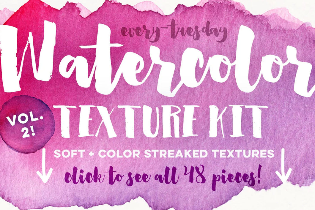 Watercolor Texture Kit Vol. 2