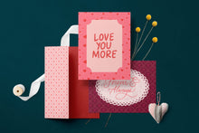 Load image into Gallery viewer, Valentine Pattern Combo Brushes
