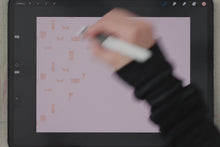 Load and play video in Gallery viewer, Valentine Pattern Combo Brushes
