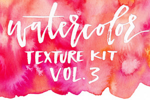 Watercolor Texture Kit Vol. 3
